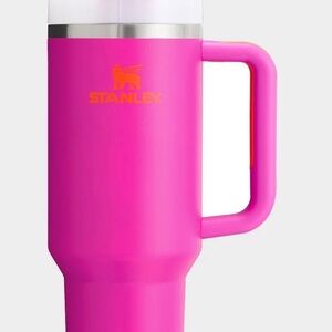 Stanley Vibrant Hot Pink Mug with Handle 40 Oz